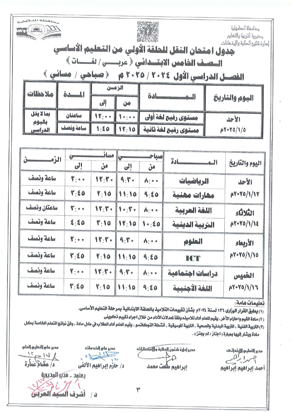 الخامس