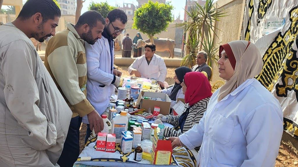 علاج بيطري بالمجان