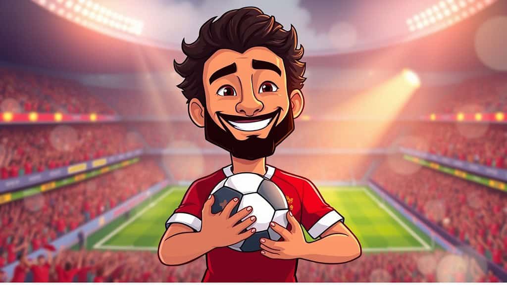 اللاعب محمد صلاح